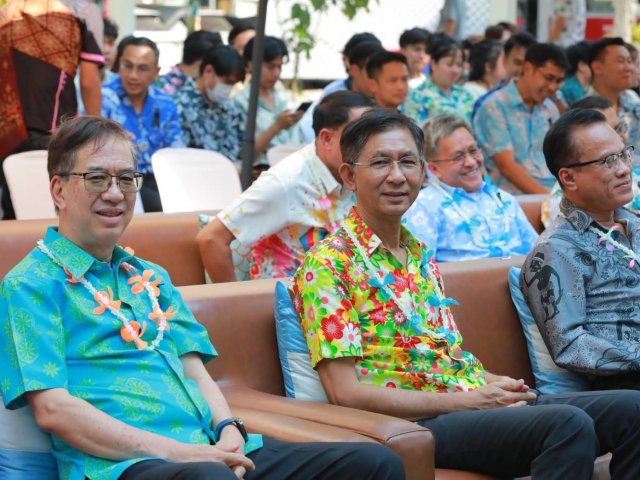 เมื่อวันที่ 7 เมษายน 2569 สอ.กปภ.เข้าร่วมงานสืบสานวิถีไทย รดน้ำขอพรด้วยใจรักและผูกพันในงาน "สงกรานต์ กปภ.2569" จัดโดย การประป่าส่วนภูมิภาค ณ สำนักงานใหญ่ การประปาส่วนภูมิภาค